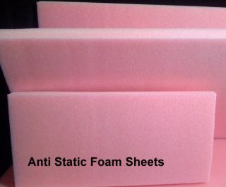 Anti Static Polyethylene Foam Sheets 24x24x2 Qty 3
