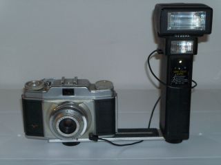 AGFA German Pronto Camera With Focal MPF Twin Professional Flash