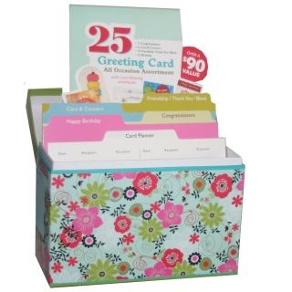  Collection All Occasion Assortment 25 Cards Includes File Box