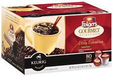 New 240 Folgers Lively Colombian K Cup Single Serve Coffee Pods 240ct