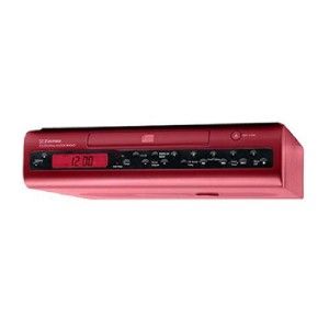  Cabinet CD Player Am FM Radio Alarm Clock Buzzer w Remote
