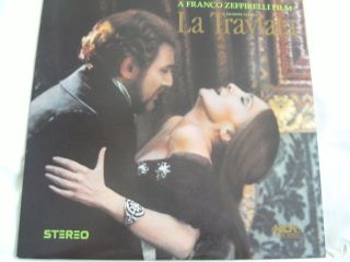 La Traviatta Franco Zeffirelli Film on Laserdisc Phillips