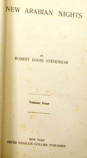 Vintage Antique R Louis Stevenson The Works 15 Volume Set
