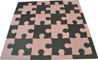Puzzle Pink/Brown Eva Foam Playmat Floor Mat Set Tadpoles NEW