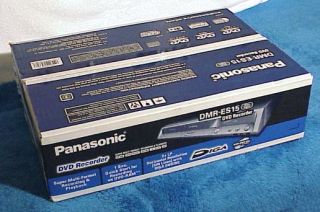 Panasonic Model DMR ES15 DVD Recorder   NEW – UNUSED   FACTORY