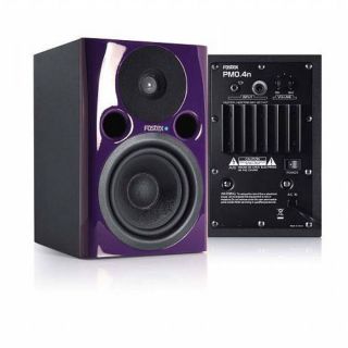 Fostex PM04n Active Studio Monitors violet pair
