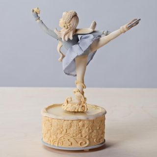 Foundations Ballerina Ice Skater Musical Figurine Karen Hahn 4027177