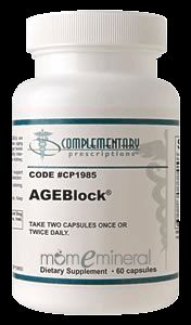ageblock 60 vcaps by complementary prescriptions