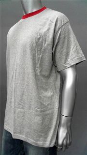 Foot Locker Mens XL Gray Comfort Basic T Shirt Tee Short Sleeve Solid