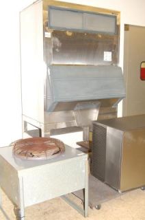 Manitowoc Ice Machine and Follett Bin, 1,880 lbs./ day, 48 Wide