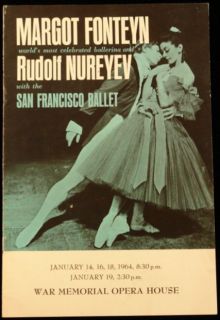 Margot Fonteyn and Rudolf Nureyev with the San Francisco Ballet at the