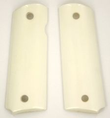 Gun Parts Colt Officers Pistols Real Water Buffalo Bone Grips Smooth