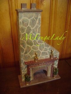  Holiday Craft Fireplace Mantle Decoration Centerpiece
