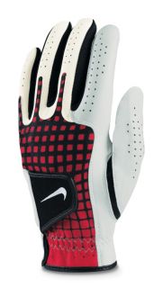 Nike Tech Xtreme III Golf Glove White Red Black