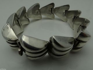 Frederick Fred Davis Design Sanborns Mexican Sterling Silver Bracelet