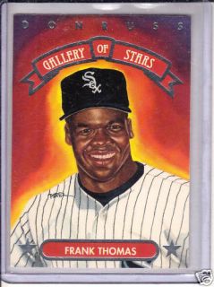 92 Donruss Gallery of Stars Frank Thomas White Sox