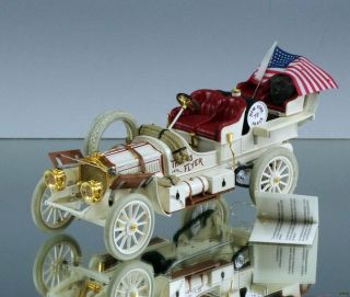 Franklin Mint 1907 Thomas Flyer Winner of The Great Race Die Cast Car