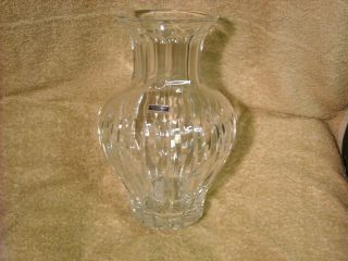 Waterford Marquis Sheridan 10 Cut Crystal Vase W/Labels