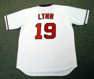 Fred Lynn Angels 1982 Throwback Home Jersey Large