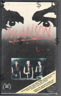 Manson Charles and Squeaky Fromme Documentary 1973 VHS
