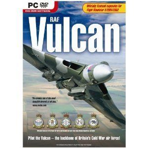RAF Vulcan Add on for Flight Simulator 2002 2004 PC CD New Expansion