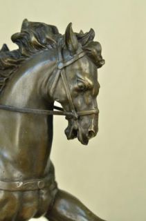 European Classic Bronze French King Statue Ride on Horse Sculpture