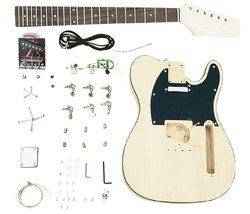 RAS UNFINISHED ELECTRIC GUITAR BUILDER KIT TELE   DIY PROJECT