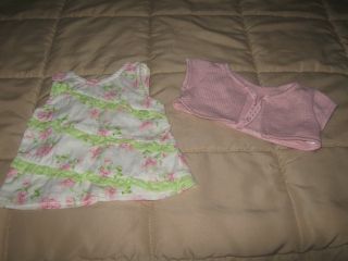 Bitty Baby Fresh Flowers Dress and Jacket