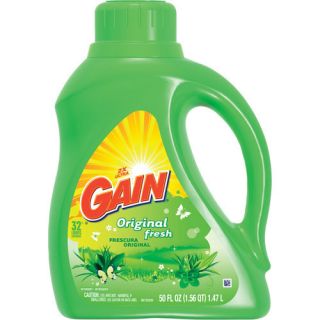 Gain Liquid 2X Original Fresh Laundry Detergent 50 Ounce