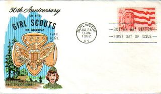 Fluegel 1199 Girl Scouts of America Burlington Vermont 1962