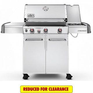 Weber Grills Genesis S 330 Natural Gas Grill   Stainless Steel