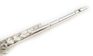 Yamaha YFL 221 Silver Plated Flute w Case New Authorized Dealer Full