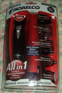 Philips Norelco All in One 7 Pieces Grooming Solution G370 NEW