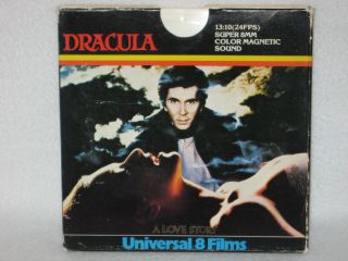 Dracula 1979 Super 8mm Color Sound 400 Frank Langella