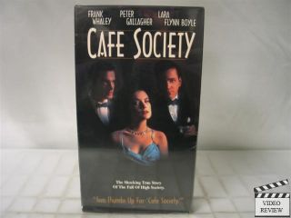 Cafe Society VHS Frank Whaley Peter Gallagher