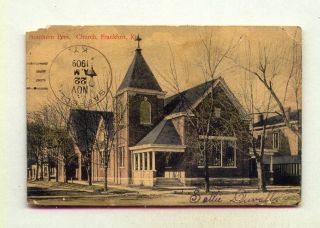 Southern Presbyterian Church Frankfort KENTUCKY *1909 DOANE SAFFELL KY