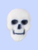 LUCKS Halloween White Skull Icing Decorations Cake Decorating Cupcakes