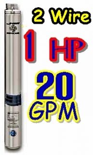 Franklin J Class V 1 HP 1HP Submersible Water Well Pump