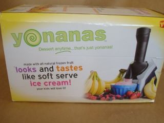 Yonanas Healthy Frozen Fruit Treat Maker Model 901 WOW