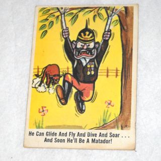 Count Von Frankfurter Weird Ohs Card 59 Nutty Mad Marx