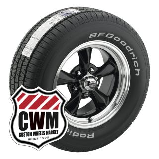 15x7 15x8 Black Wheels Rims Tires 235 60R15 255 60R15 for Ford