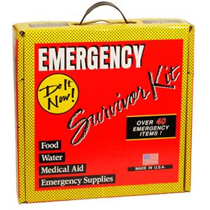 Emergency Survival Kit Over 40 Items w 3DAY Food Water Rations Camping