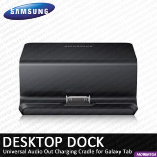  Tablet Audio Out Desktop Charging Dock for Galaxy Note 10.1 / Tab