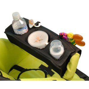 Kiddy Kaddy Stroller Snack Food Tray with Cup Holders