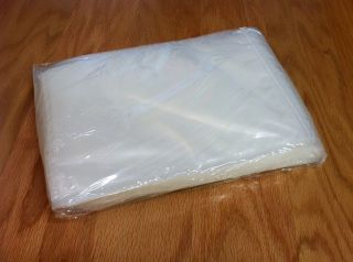 50 Quart Sized Zipper Bags for FoodSaver Vacuum Sealer New 8x12