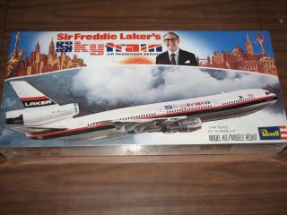 Revell Sir Freddie Lakers Skytrain DC 10 1/144 Scale Sealed