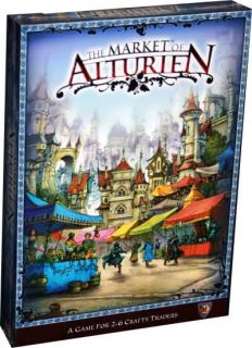 This auction is for Market of Alturien Board Game (Mayfair Games).