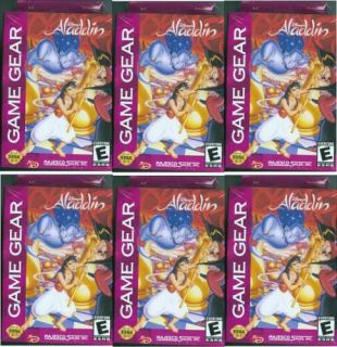 Wholesale Lot of Aladdin Games for Sega Game Gear