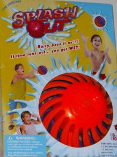 Splash Out Pass It Water Ball Game Wet Outdoor Toy