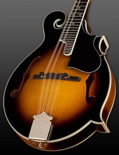 Dean Bluegrass F Style Mandolin Select Spruce Top Vintage Sunburst BGF